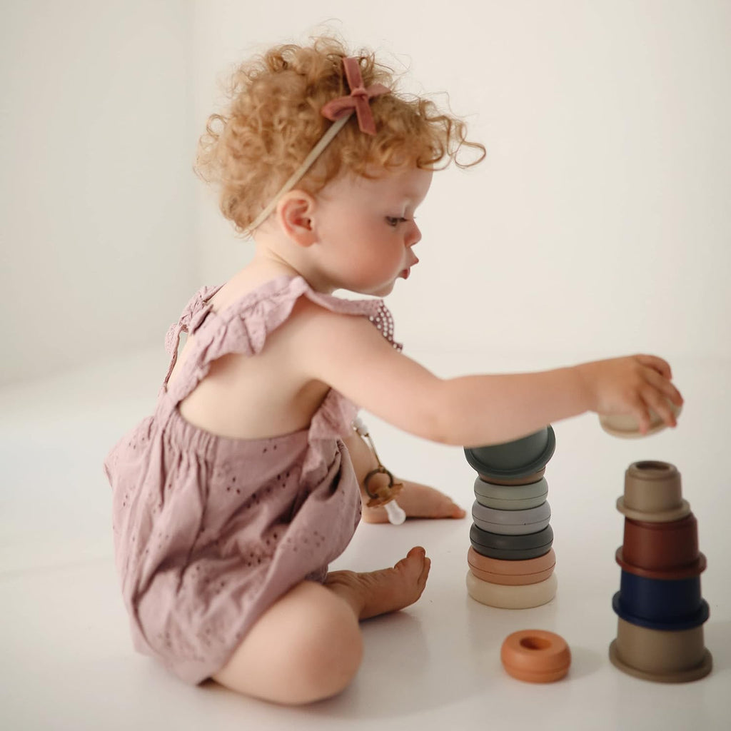 Mushie Stacking Cups - Original