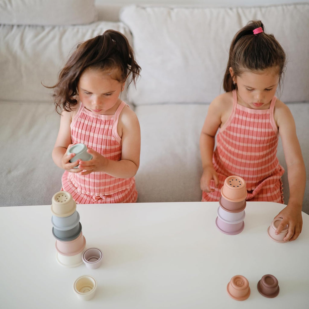 Mushie Stacking Cups - Original