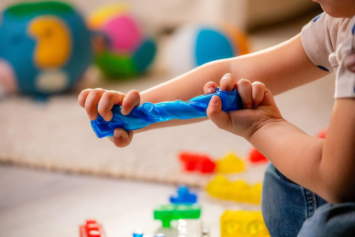 Jelly Blox Vroom Truck Kit-35 Blocks, Sensory Building Blocks